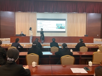 任城区机关事务服务中心举办会务服务文明礼仪现场培训会